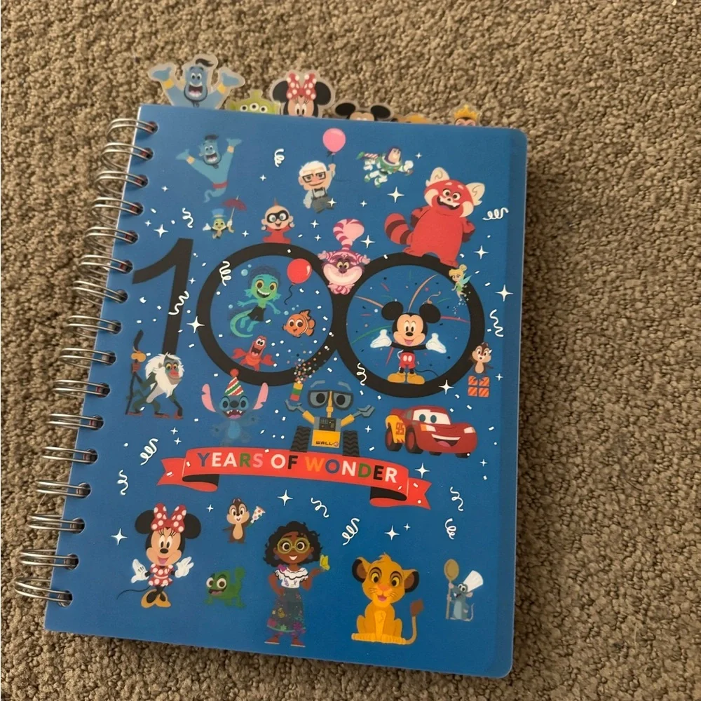 Disney 100 Years of Wonder Notebook